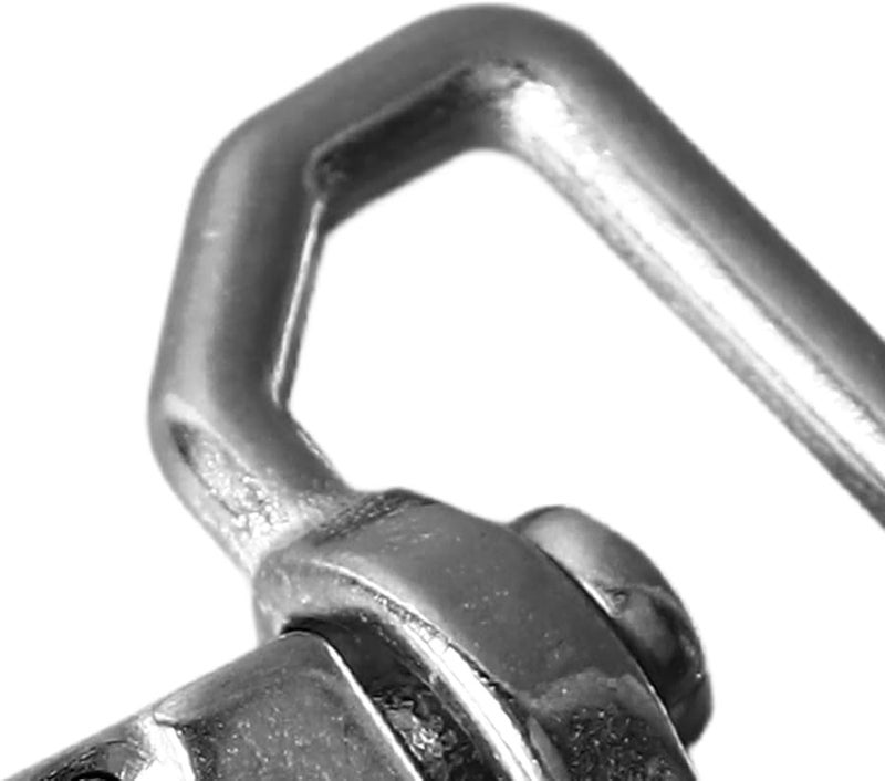 6 قطع من خطافات الربيع من الفولاذ المقاوم للصدأ 316، حلقات D، خطافات التثبيت لأشرطة الحزام وأطواق الحيوانات الأليفة - Image 5