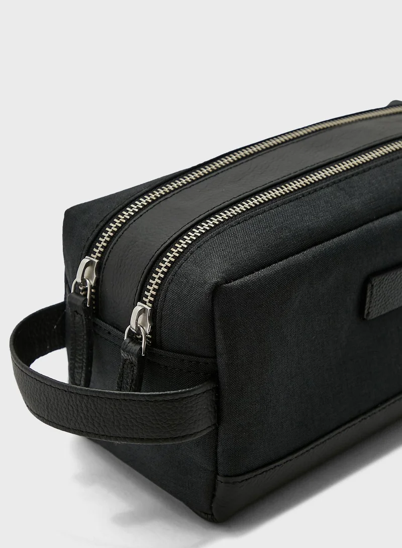 Seventy Five Dual Compartment Men'S Essential Washbag