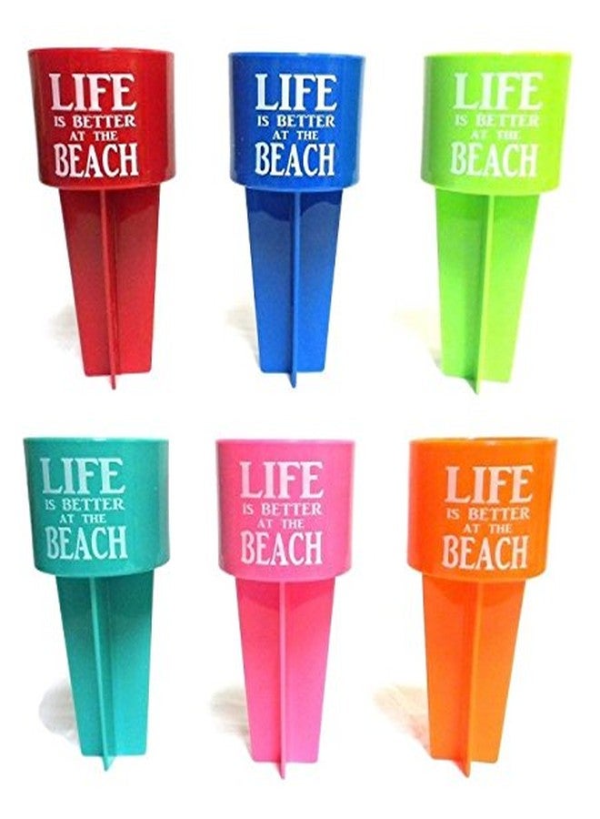 SPIKER Lifestyle Holder, Life is Better at The Beach, 6-Pack - Image 5