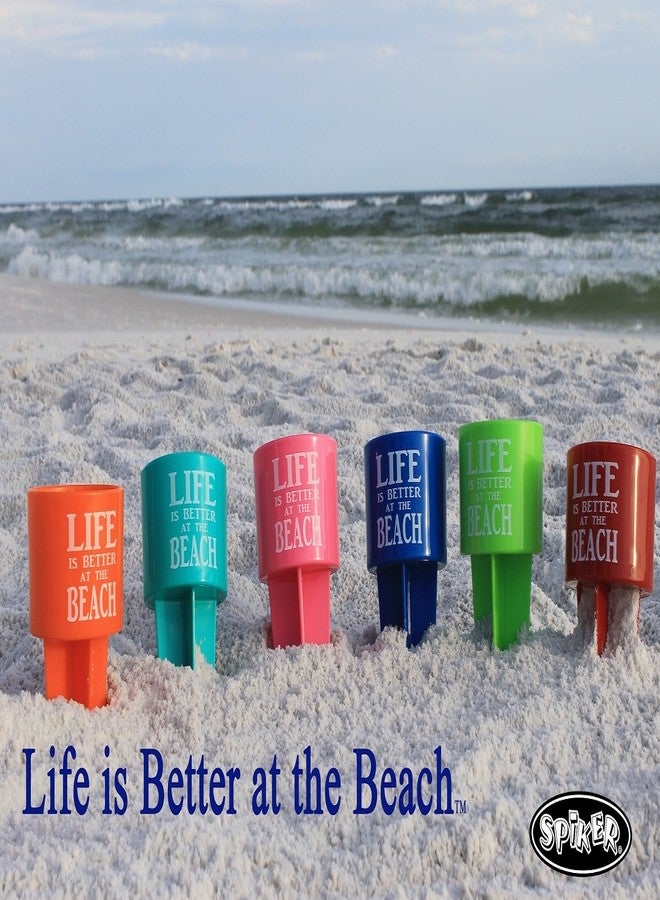 SPIKER Lifestyle Holder, Life is Better at The Beach, 6-Pack - Image 4