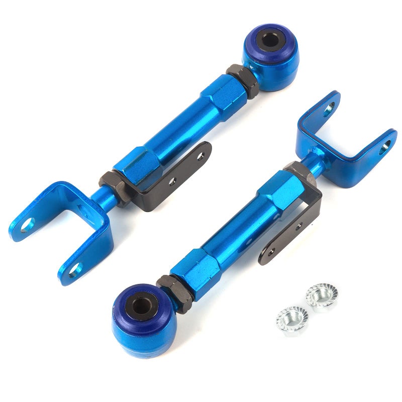 KSP Rear Camber Arms for 20022006 CRV and 20032011 Honda Element Upper Control Rod Adjustable 2 to 4 Degree Suspension Kits 2PC