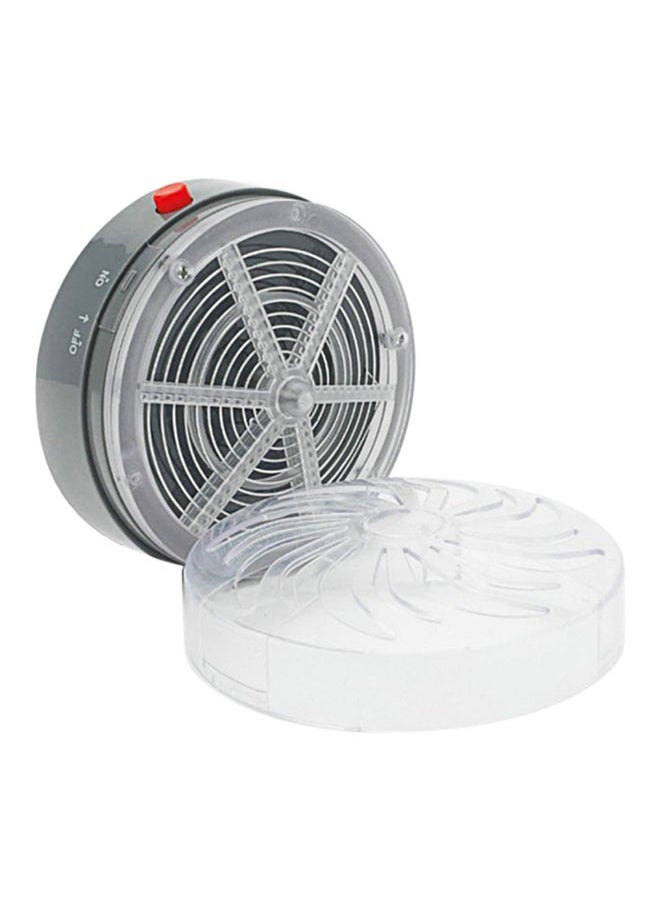 NIBEMINENT - Solar Powered Pest Zapper With UV Lamp Grey 10.000x10.500x6.000cm - Image 1