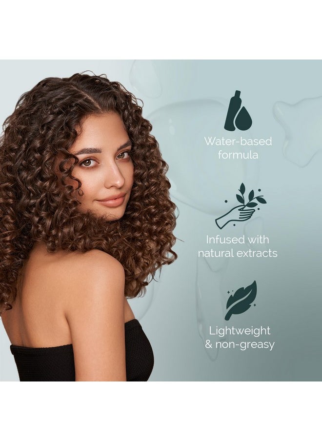 Curl Keeper Refresh Hair Styling Spray For Curly Hair 8 Fl Oz Lightweight Waterbased Antifrizz Hair Spray With Hold For Humidity & All Weather Conditions Wavy & Curly Hair Products  - Image 3