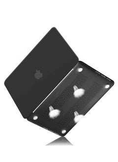 Generic New MacBook Pro 13 Inch Case 2022 2021 2020 M1 A2238 A2289 A2251 A2159 A1989 A1706 A1708 Hard Shell Case & Keyboard Cover for Mac Pro 13 Touch Bar- Black  - Image 3