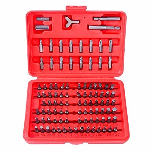 Vector Tools Security Bit Set, Chrome Vanadium Steel | 100-Piece Set - Image 1