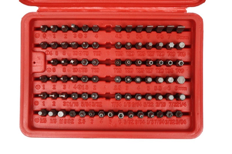 Vector Tools Security Bit Set, Chrome Vanadium Steel | 100-Piece Set - Image 2