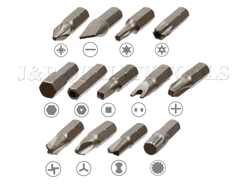 Vector Tools Security Bit Set, Chrome Vanadium Steel | 100-Piece Set - Image 4