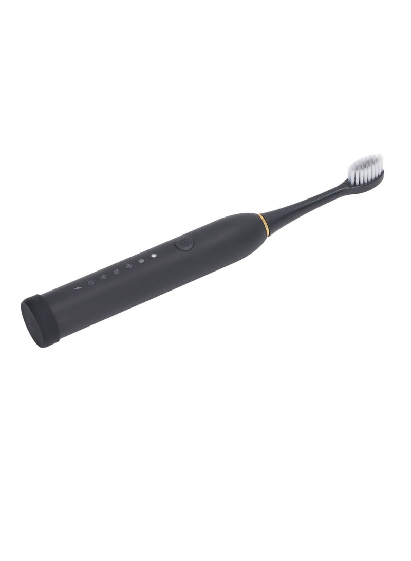 Velaurs Electric Toothbrush IPX7 Waterproof 6 Modes Rechargeable Automatic Tooth Brush with 4 Heads Blac - Image 4