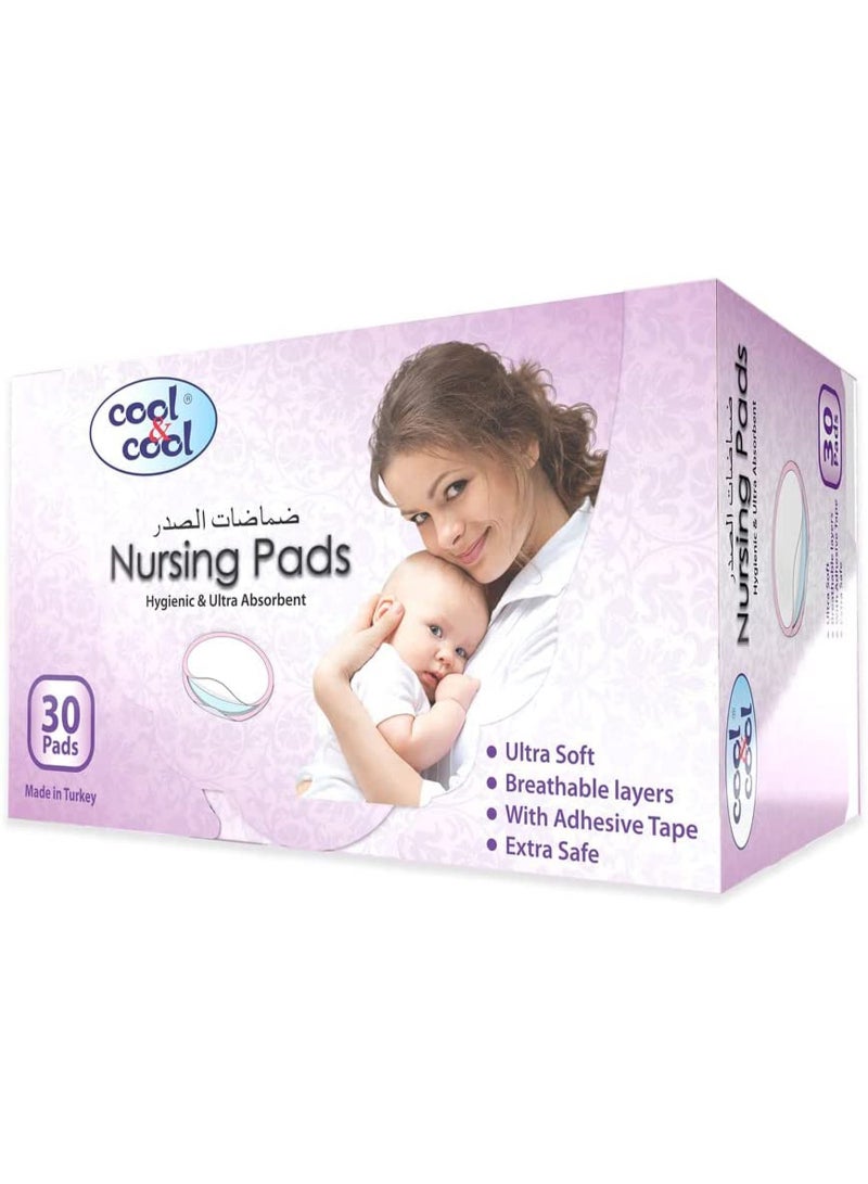 Cool & Cool Nursing Pads 30pcs