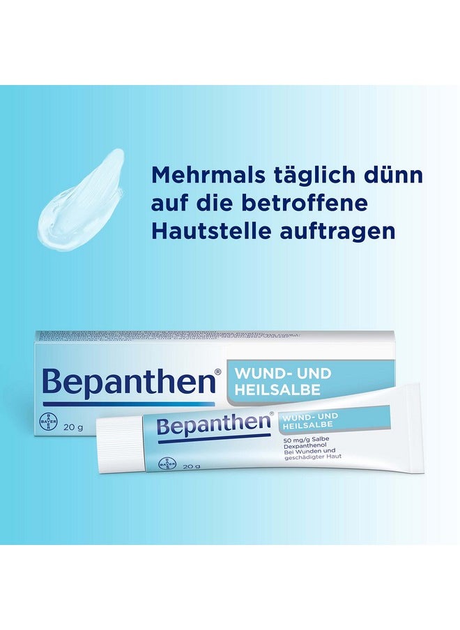 Bepanthen Wound And Healing Ointment, Supports Healing Of Small, Superficial Wounds And Scaly-Cracked Skin Areas, 20G/ 0.70 Fl.Oz  - Image 3