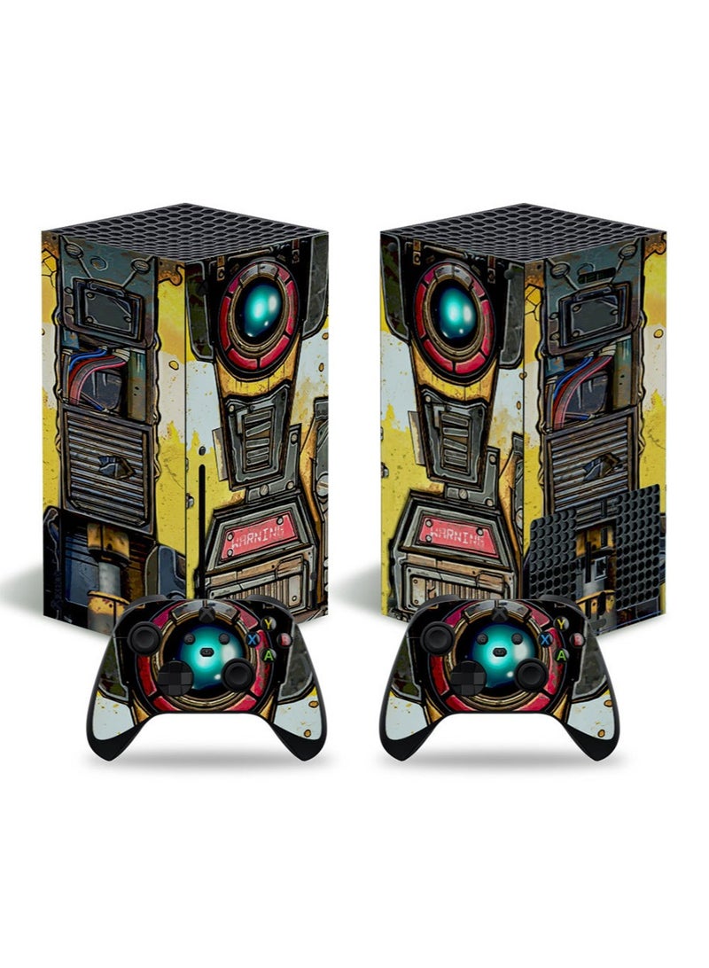 XBOX SERIES X Console Controller Skins Set, Skin Wrap Decal Sticker XBOX Series X, Protective Film Sticker for XBOX X Border lands,XBOX Series X Sticker, Vinyl Cover Sticker - Image 1