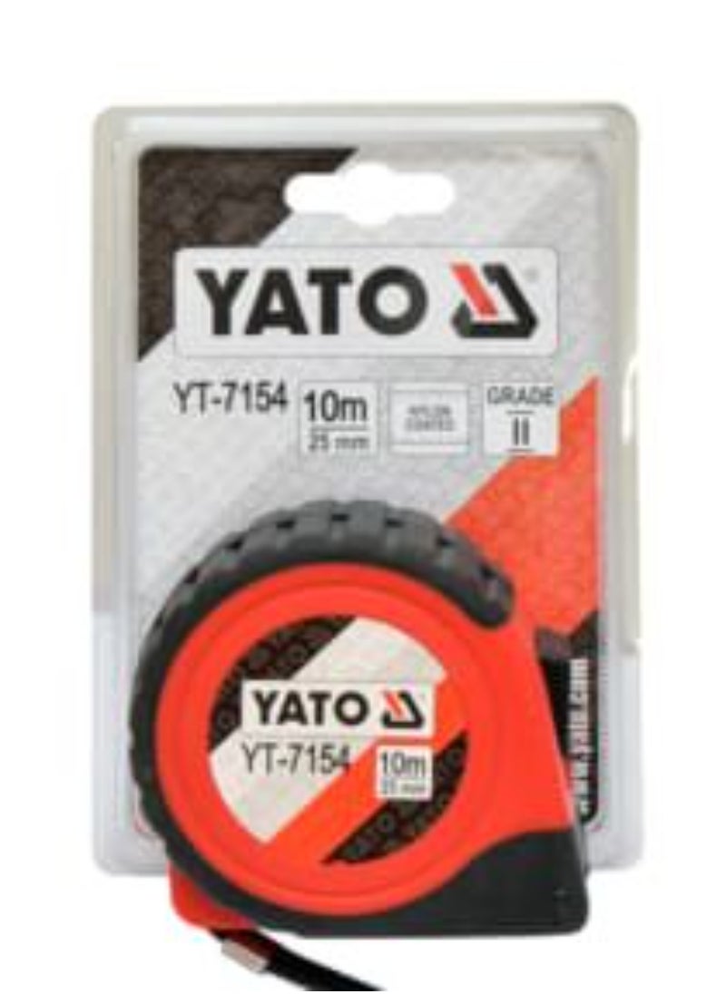 Yato YATO Measuring Tape 10Mx25mm /Nylon/ YT-7154 