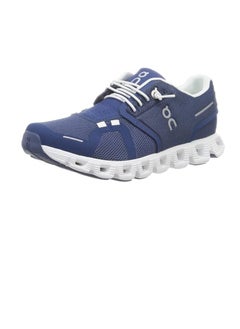 ON ON Women's Cloud 5 Sneaker, Dark Blue/White  - Image 1