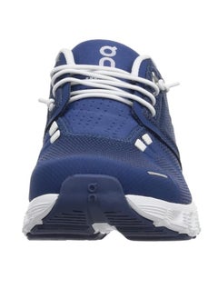 ON ON Women's Cloud 5 Sneaker, Dark Blue/White  - Image 2