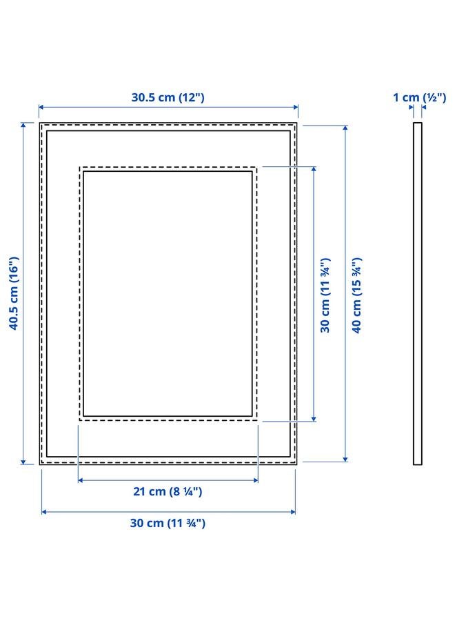 Zaboon Frame, gold-colour, 30x40 cm - Image 5
