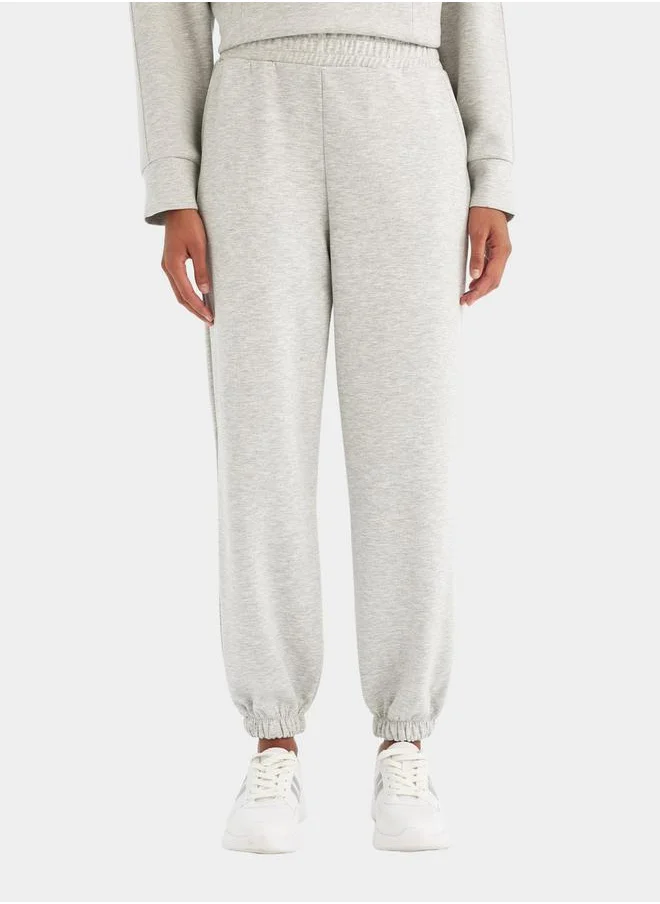 ديفاكتو Oversized Scuba Elasticated Cuff Joggers by Styli