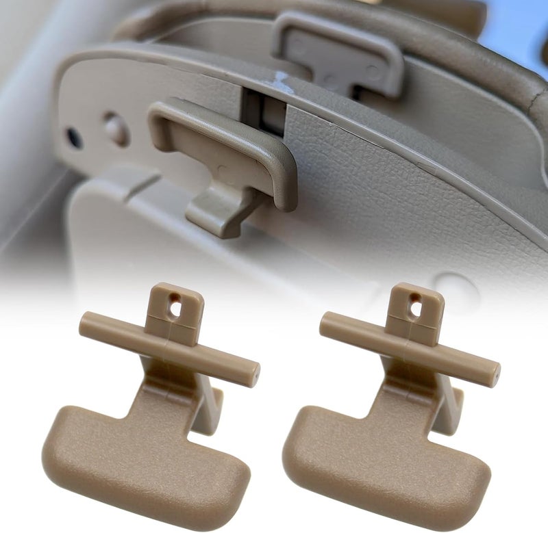 RYANSTAR RACING Beige Armrest Latch Clips for Hyundai Sonata - Image 1