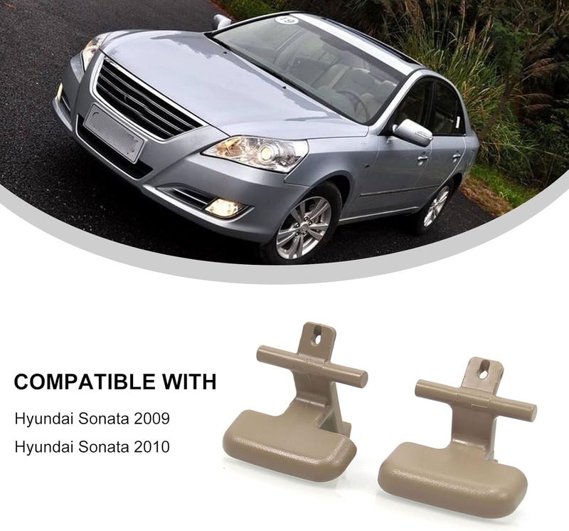 RYANSTAR RACING Beige Armrest Latch Clips for Hyundai Sonata - Image 3