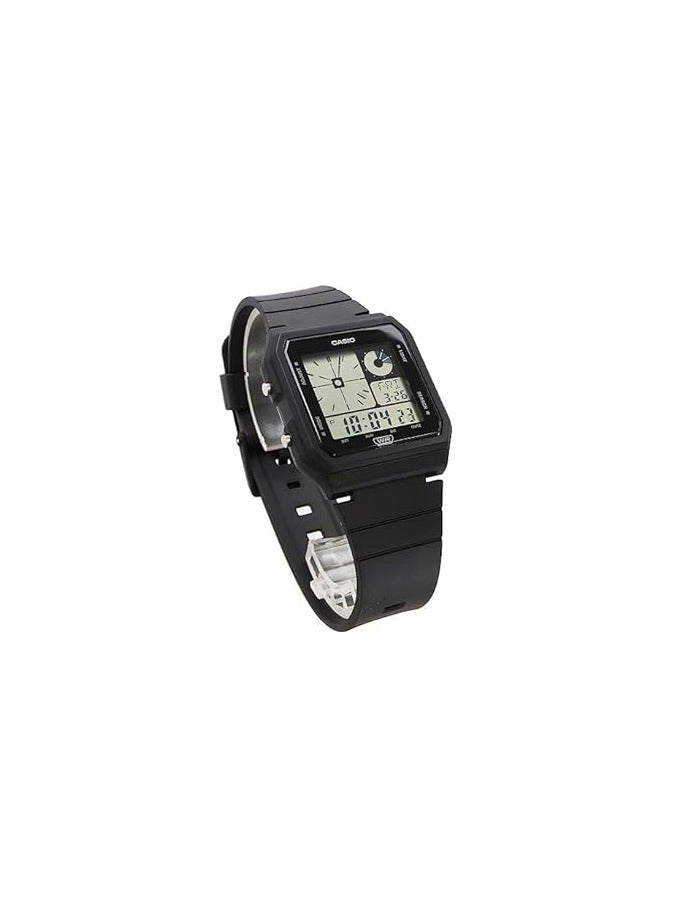 Casio Women's Watch - LF-20W-1ADF Black Dial, Black Band - Image 2
