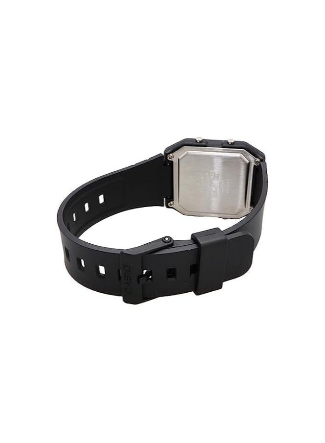 Casio Women's Watch - LF-20W-1ADF Black Dial, Black Band - Image 3