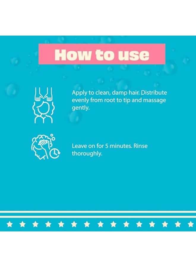 Lola from Rio قناع شعر دنسيديد مع النياسيناميد والكافيين - يغذي ويقوي الخصل بعمق، يعزز شعر أكثر كثافة وامتلاء (250 غ) - Image 4