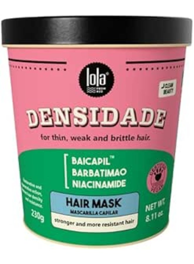 Lola from Rio قناع شعر دنسيديد مع النياسيناميد والكافيين - يغذي ويقوي الخصل بعمق، يعزز شعر أكثر كثافة وامتلاء (250 غ) - Image 1