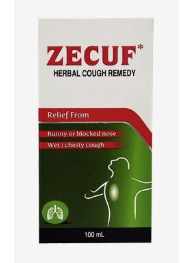 ZECUF Herbal Cough Remedy SYRUP 100ml