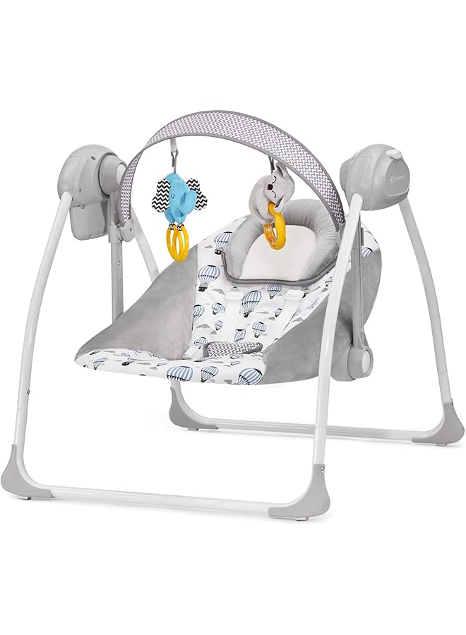 Kinderkraft Flo Swing And Bouncer 2 In 1 Baby Rocker 3.95 Kg Pack Of 1 0 2 Months - Image 1