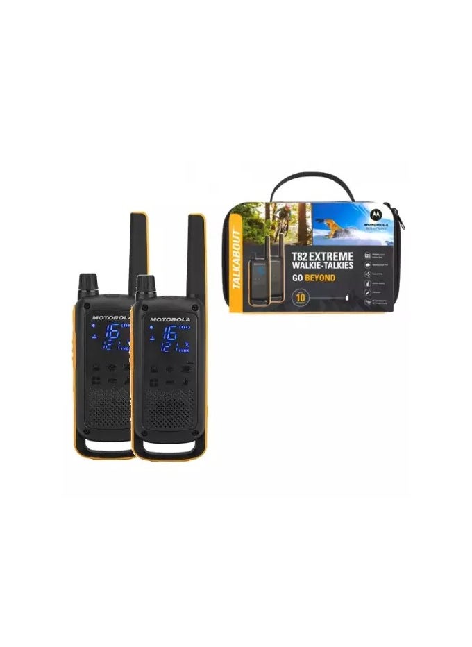 Generic Motorola Talkabout T82 Transfer and Reciver Extreme Twin Pack With Batteries & UK Charger  - Image 2