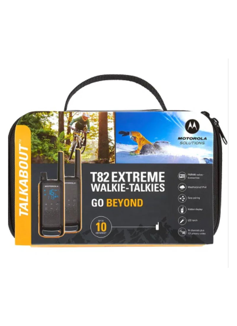 Generic Motorola Talkabout T82 Transfer and Reciver Extreme Twin Pack With Batteries & UK Charger  - Image 4