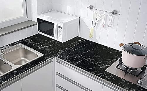 Barebeauty Self-Adhesive Wall Sticker Waterproof Anti Mode and Heat Resistant Drawer Kitchen Oil Proof Foil Stickers Kitchen Wallpaper (45cm X 300cm) (Pack of 1) - Image 2