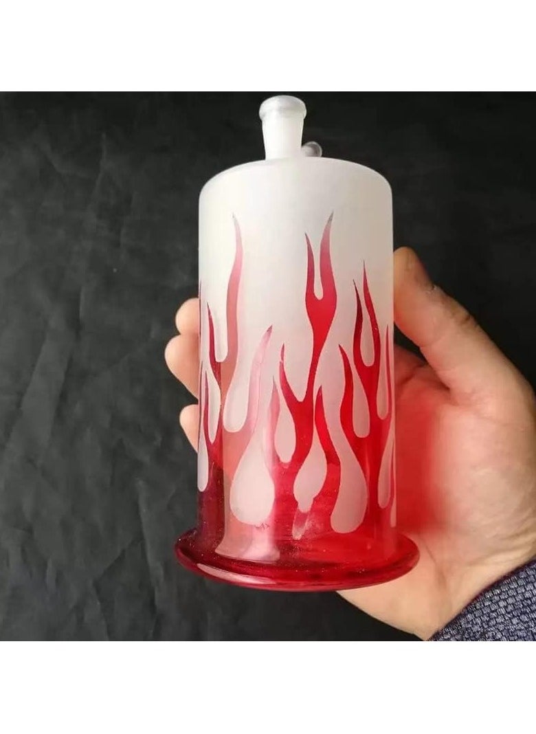 Generic - Glass Home Decorative Heat Resistant Oil Lamp Vase - Image 1