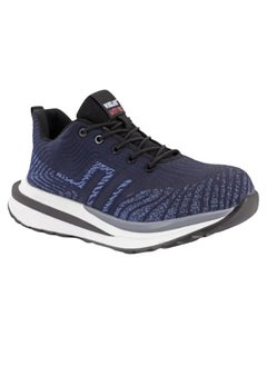 Workland Low Ankle Non-Metal Safety Shoe - Navy/Light blue  - Image 1