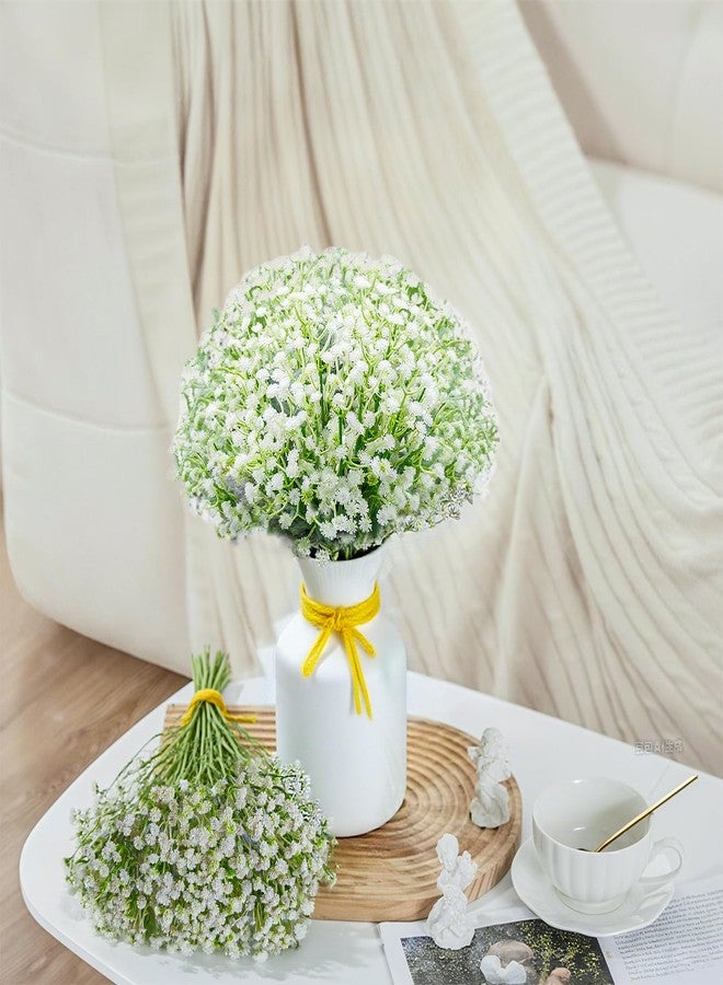 Eeaivnm 100 Pcs Artificial Baby's Breath Flowers,Artificial Flowers Real Touch Fake Gypsophila Bulk for Wedding Centerpieces, Home Party Garden Decoration - Image 5