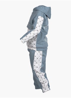 BABYCARA 100 Turkish cotton hoodie romper and pant set Adorable comfortable & available sizes 9m up to 24m  - Image 3