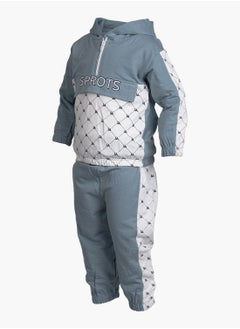 BABYCARA 100 Turkish cotton hoodie romper and pant set Adorable comfortable & available sizes 9m up to 24m  - Image 2