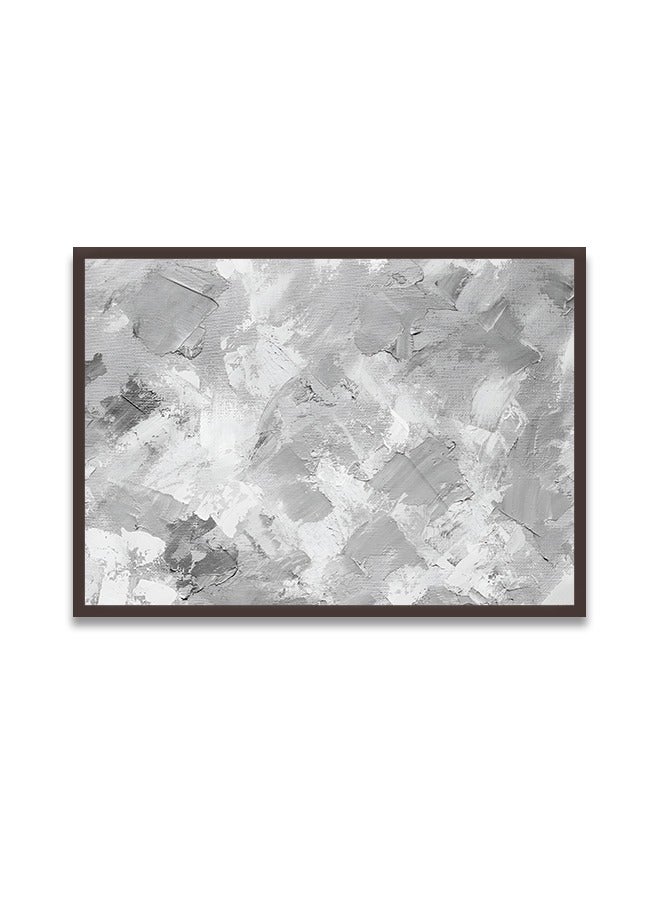 Marktna Canvas Wall Art For Wall Decoration Abstract Design With A Hollow Brown Frame Size 120x80cm One Piece - Image 2