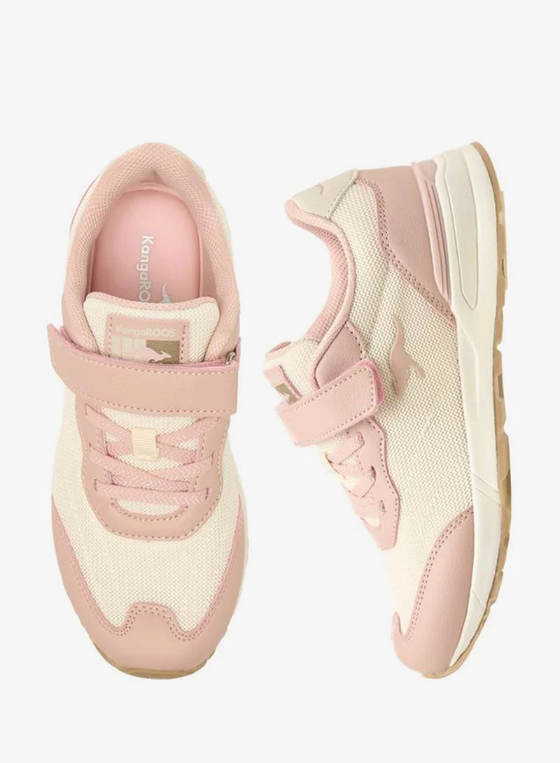 Kangaroos Girls Hook & Loop School Sports Shoes