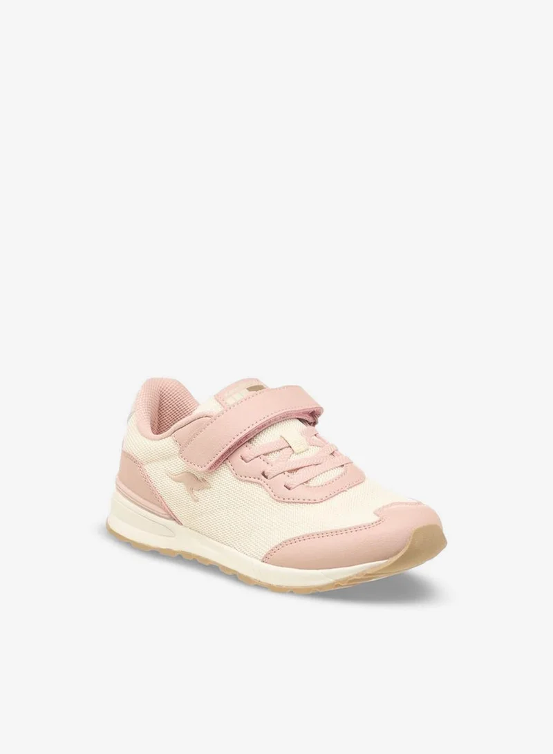 Kangaroos Girls Hook & Loop School Sports Shoes