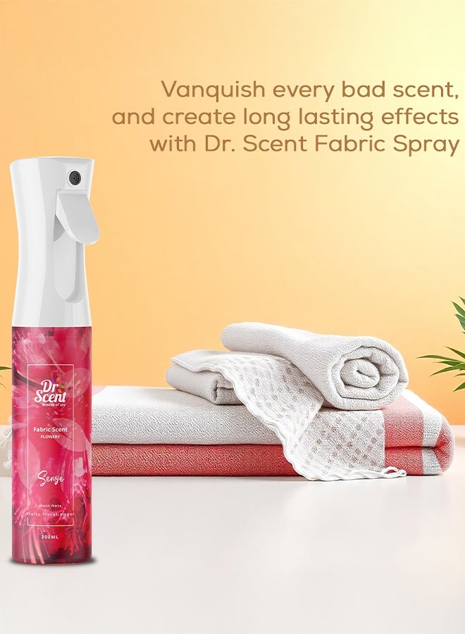 Dr Scent Breeze of Joy Fabric Spray Sense with Distinctive Notes Sweet Fruit, Strong Floral hints, and Ending with Bold Notes Amber (300ml) - Image 3