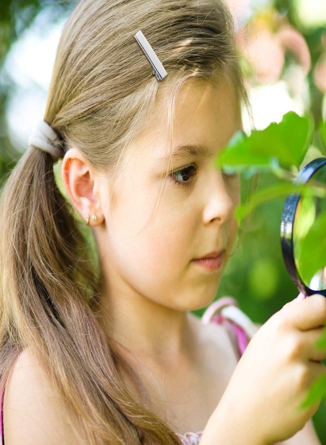 Hotop 200 Pieces Alligator Metal Hair Clips, Duck Bill Hair Clips for Bow Making, Flat Top Single Prong Hairpins Metal Hairclip for Styling DIY Craft Accessories(1.26 Inch) - Image 3