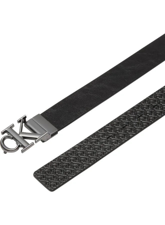 Calvin Klein Jeans Logo Hole Allocated Belt