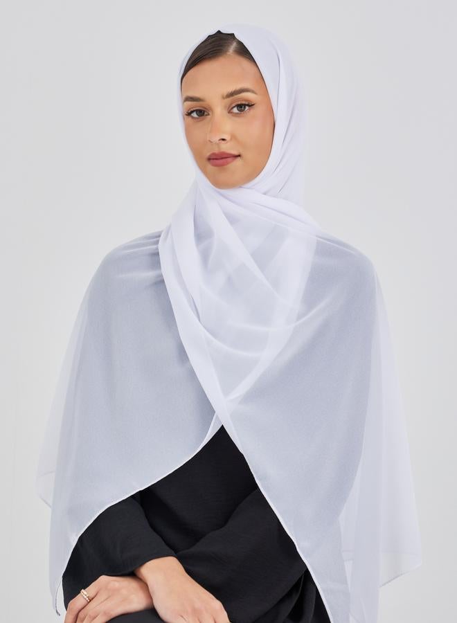 Styli Solid Chiffon Hijab