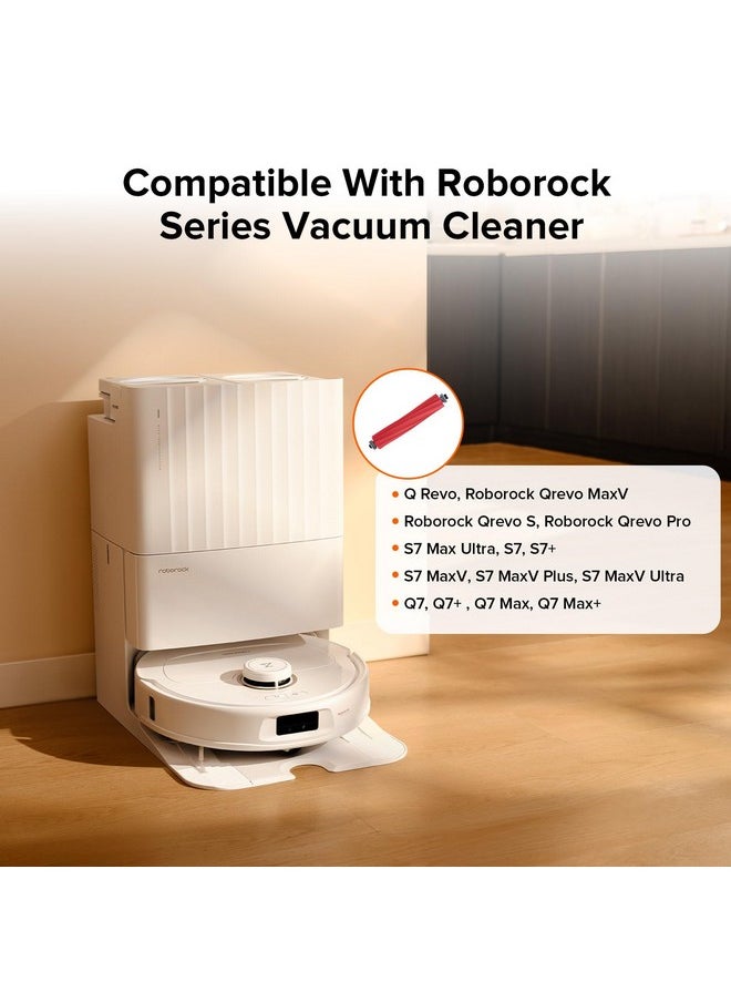 roborock roborock Rubber Main Brush Replacement Q Revo Series, S7 Max Ultra, QV 35A, Q7 Series Robot Vacuum  - Image 2