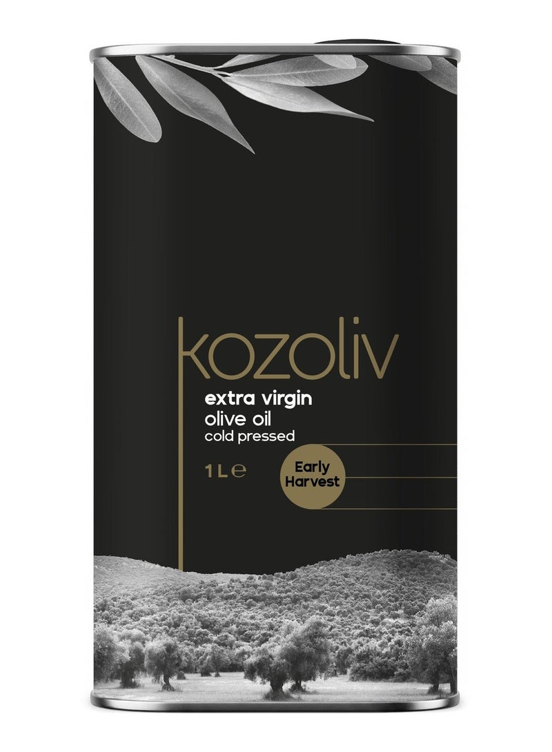 Kozoliv Early Harvest Cold Pressed Extra Virgin Olive Oil 1 L - Image 1