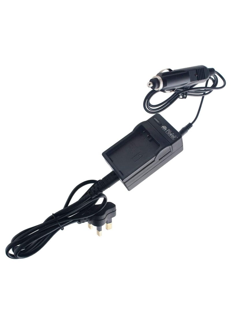 DMK POWER TC600C Travel Charger for Olympus Li-80B and Konica Minolta NP-900 for Olympus T-100,t-110,x-36 and Konica Minolta DiMAGE E40, E50, KYOCERA EZ4033 etc. Cameras - Image 1