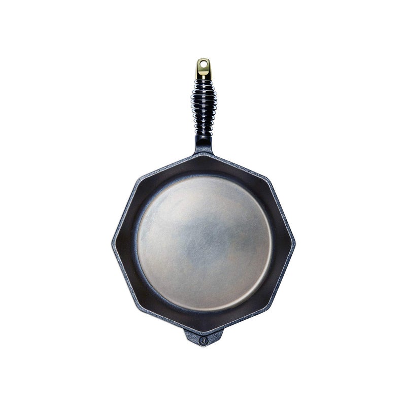 Finex FINEX 8 Cast Iron Skillet with Lid Modern Heirloom Handcrafted in the USA PreSeasoned with ORganic Flaxseed Oil 