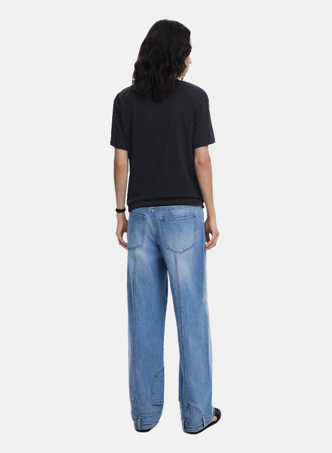 DESIGUAL Cherry embossed T-shirt - Image 4
