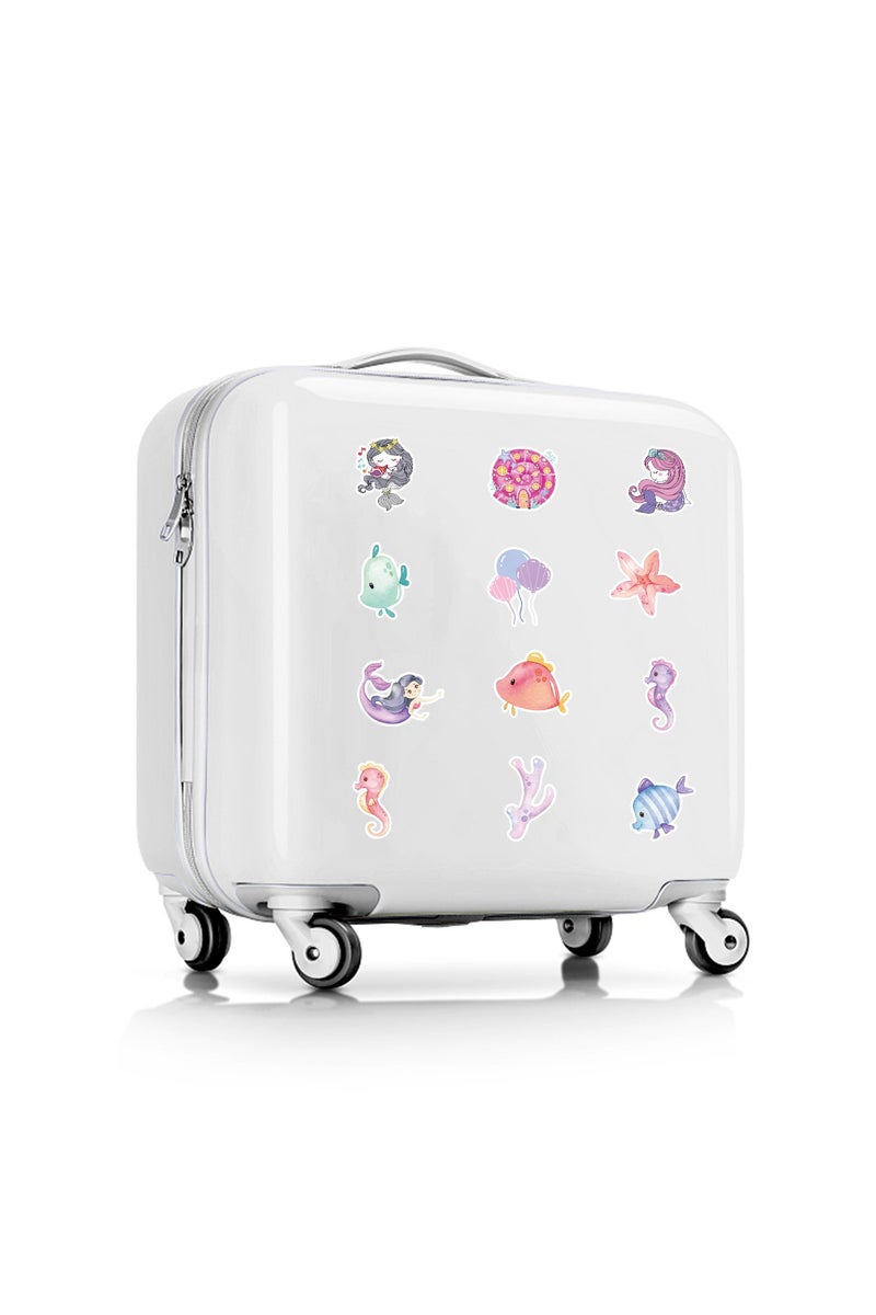 ORAINBOW 100PCS Cute Mermaid Stickers for Kids Girls Vinyl Cartoon Mermaid Stickers for Water Bottles Waterproof Kawaii Mermaid Stickers Decals for Laptop Scrapbooking Journaling Hydroflask - Image 5