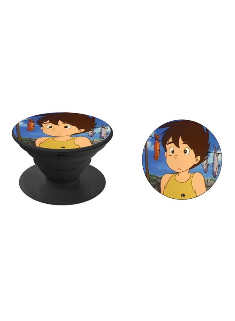 RKN Pop Up Expanding Phone Grip Holder - Anime Adnan And Lina Multicolour - Image 2